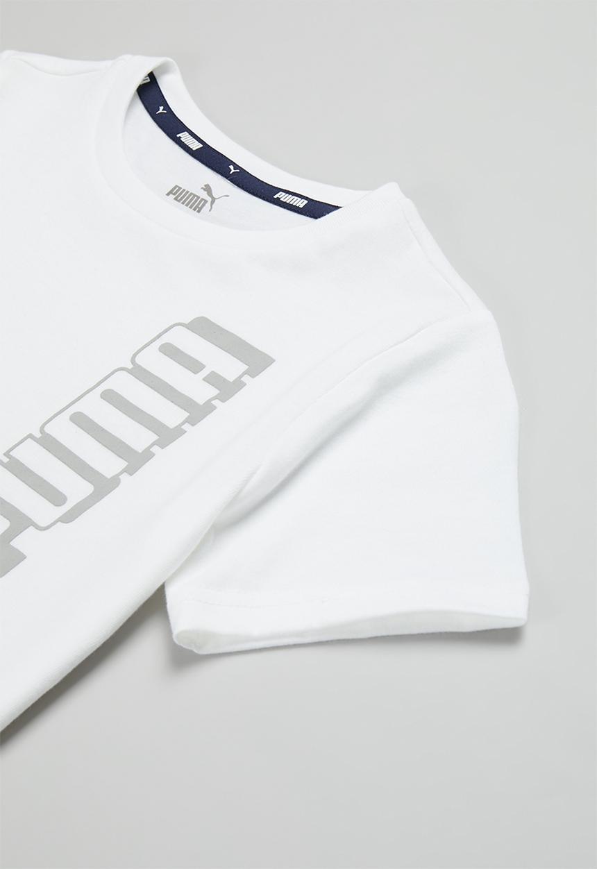PUMA - Alpha tee b - white 
