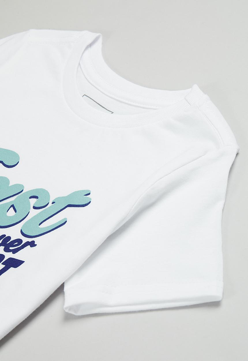Pop Candy - Boys printed graphic T-shirt - white
