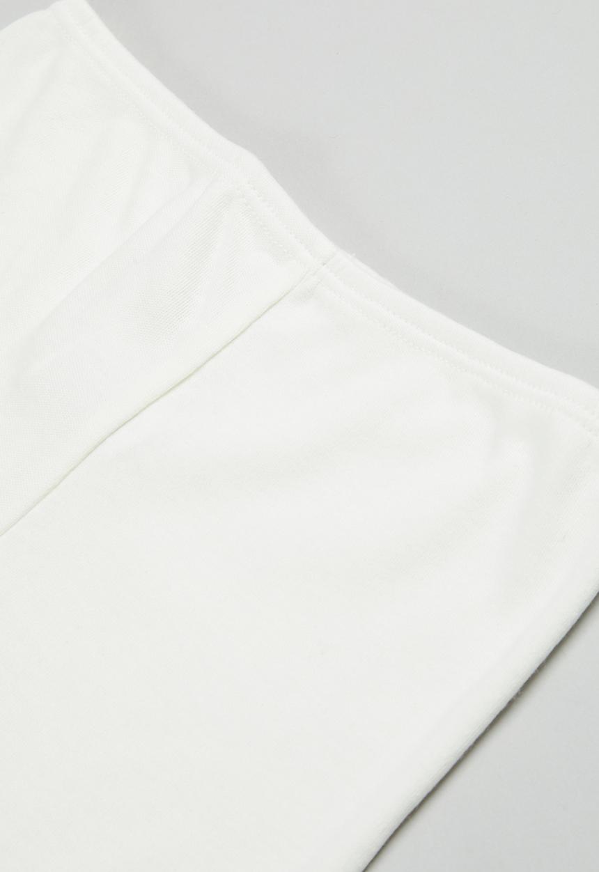 UP Baby - Soft jersey cotton shorts - off white