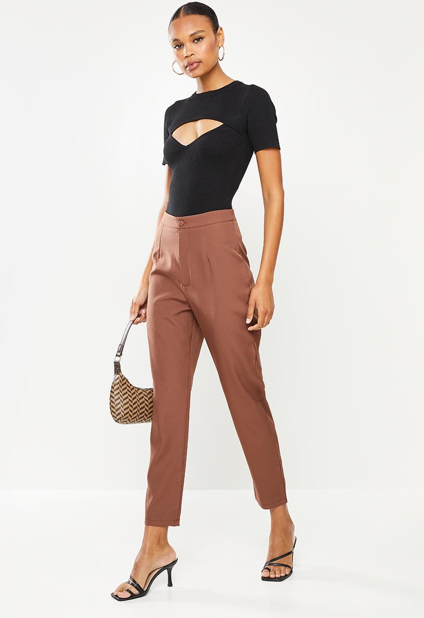 Missguided - Cut out sweetheart bodysuit - black