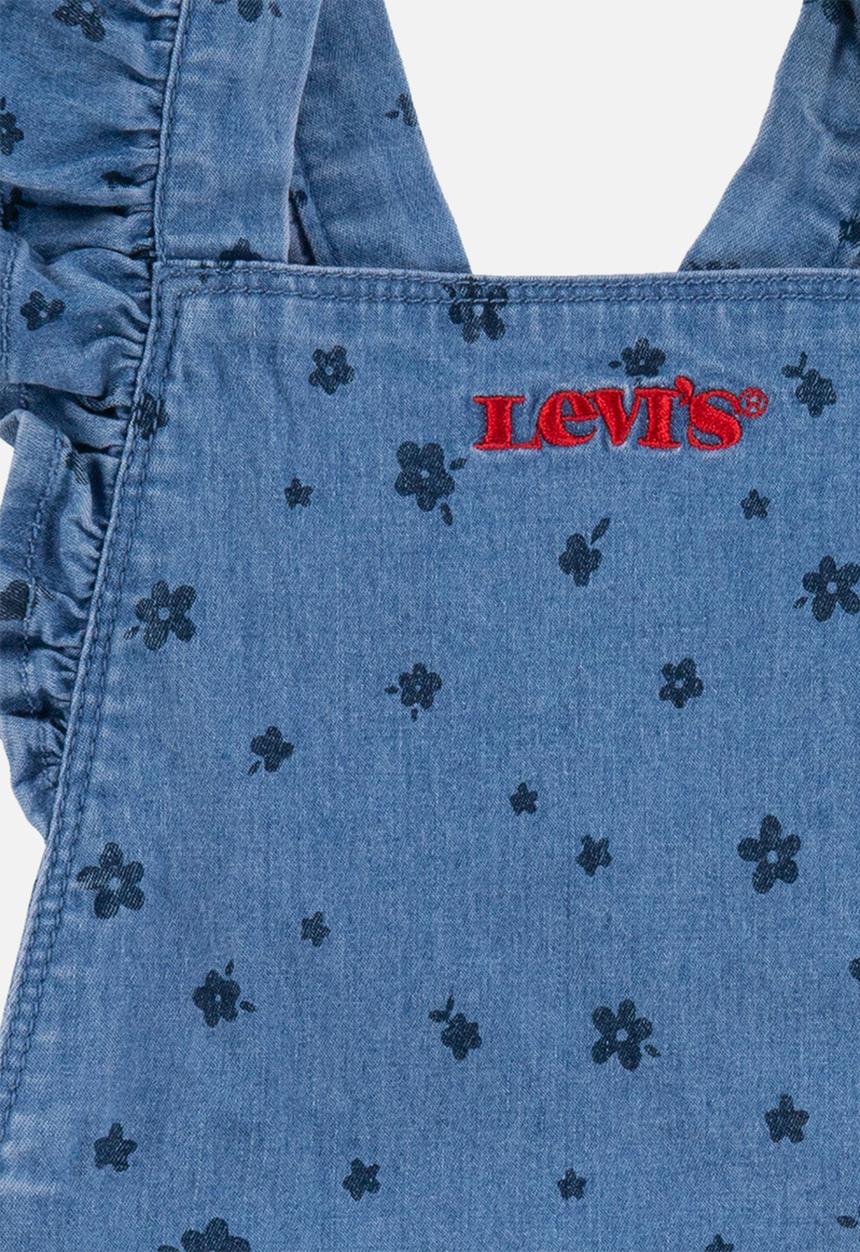 Levi’s® - Levi's lvg ruffle strap denim romper - clean medium