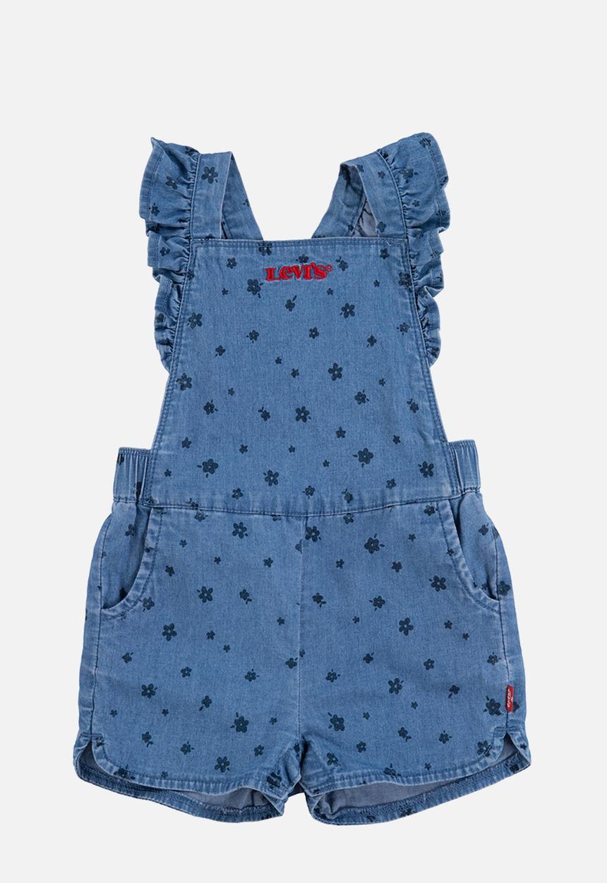 Levi’s® - Levi's lvg ruffle strap denim romper - clean medium