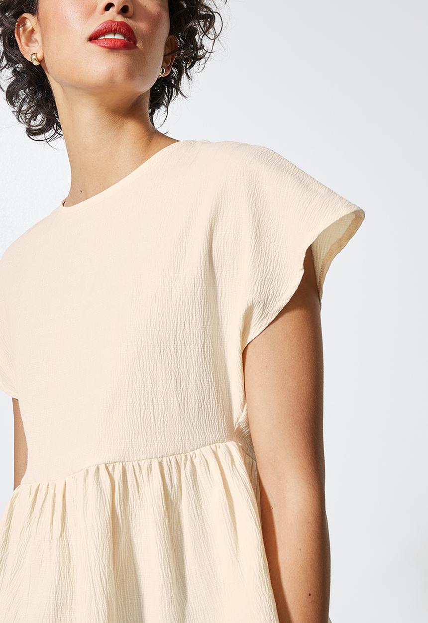Superbalist - Baby doll shell - cream