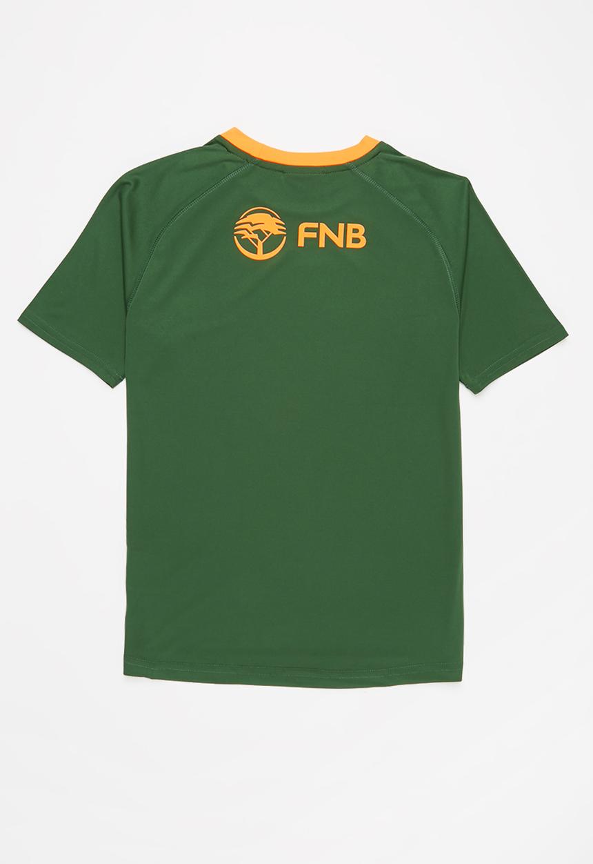 ASICS - SPRINGBOK 7s home fan tee - oak green