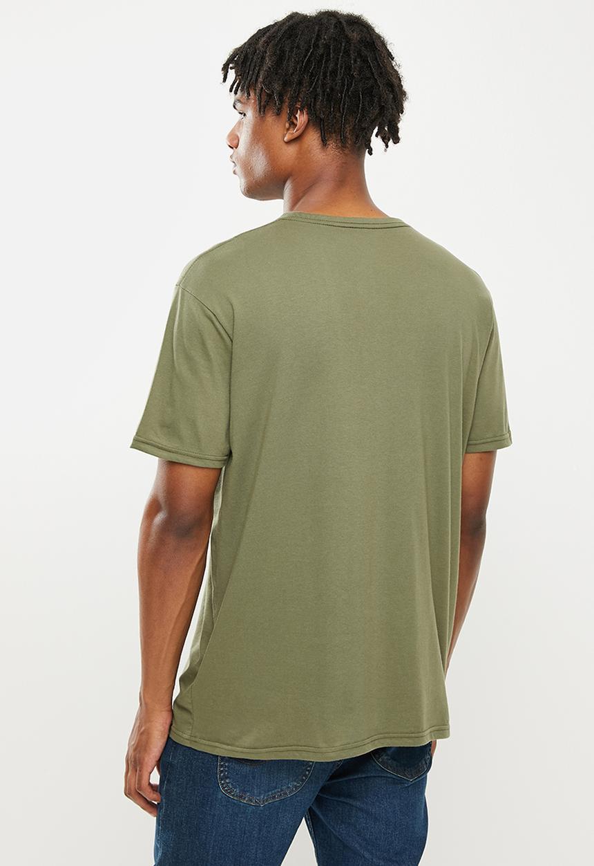Quiksilver - Retroline short sleeve tee - olive