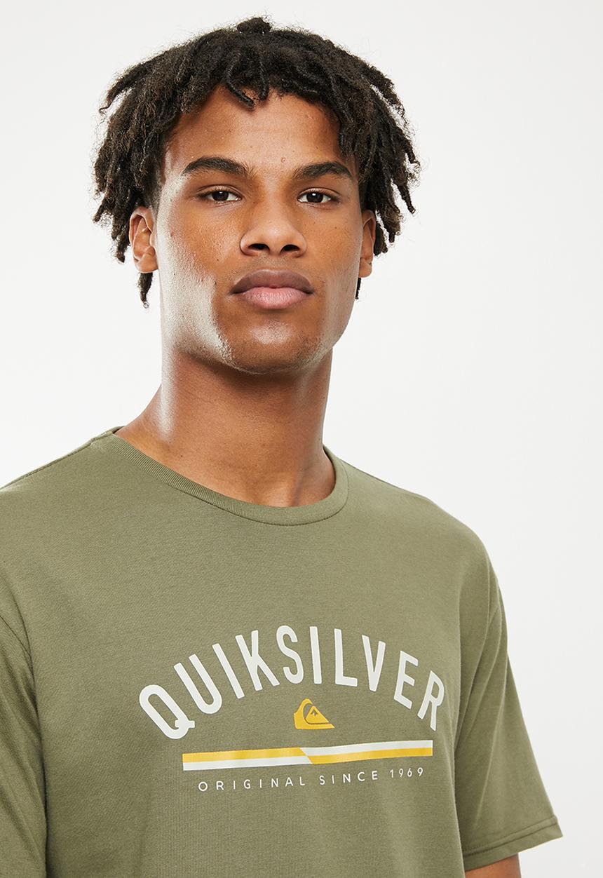 Quiksilver - Retroline short sleeve tee - olive