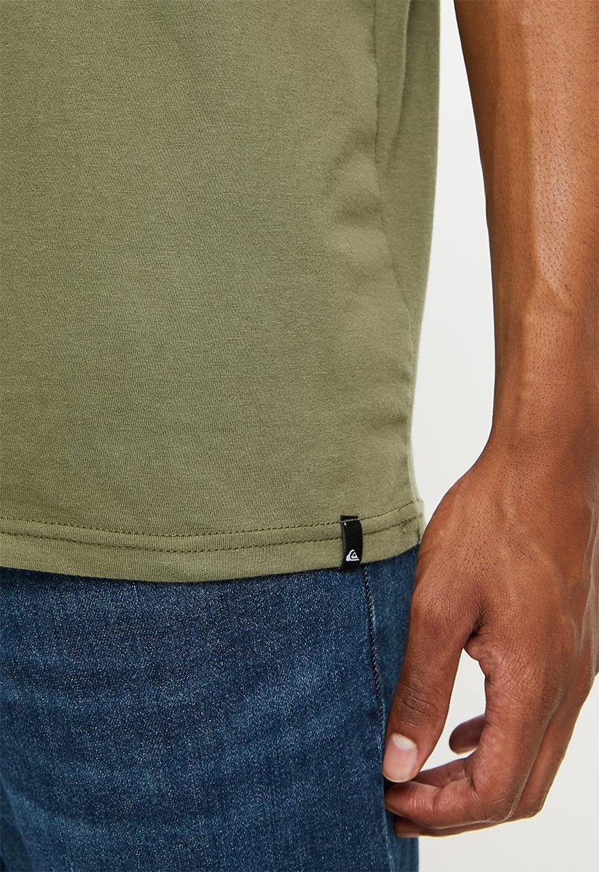 Quiksilver - Retroline short sleeve tee - olive
