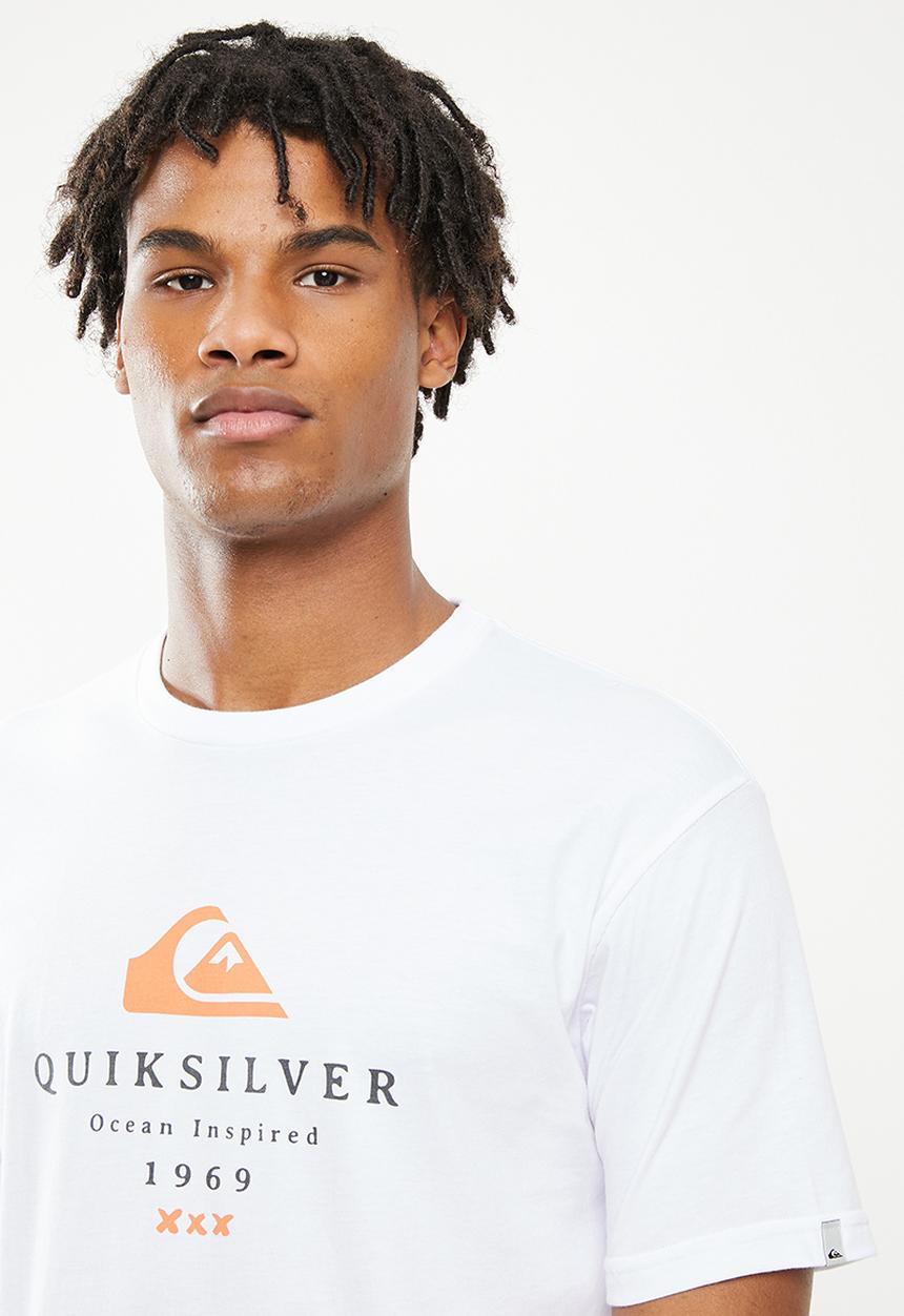 Quiksilver - First fire short sleeve tee - white