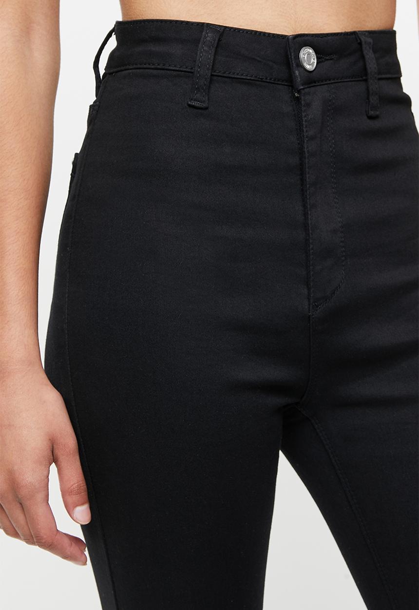 Missguided - Petite recycled vice skinny jeans - black