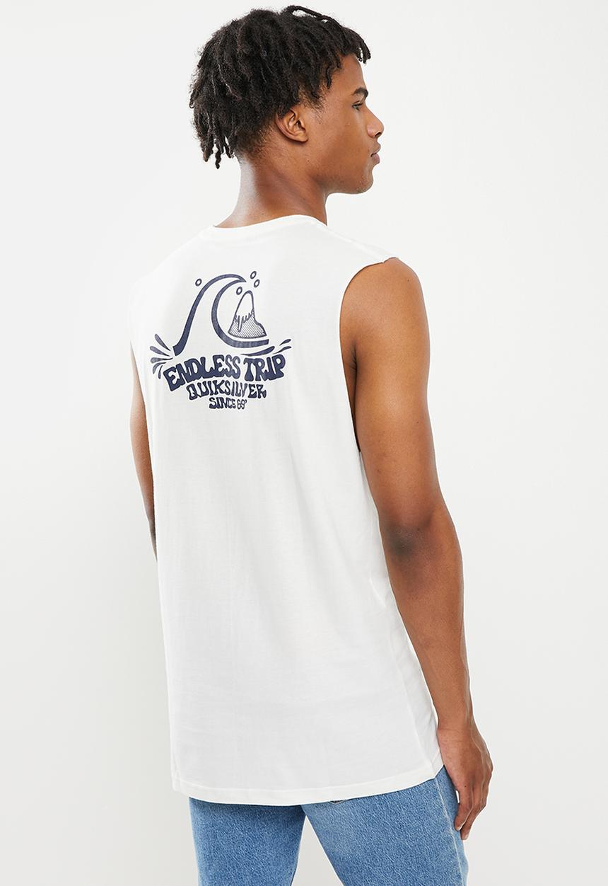 Quiksilver - Dusty trip muscle - antique white