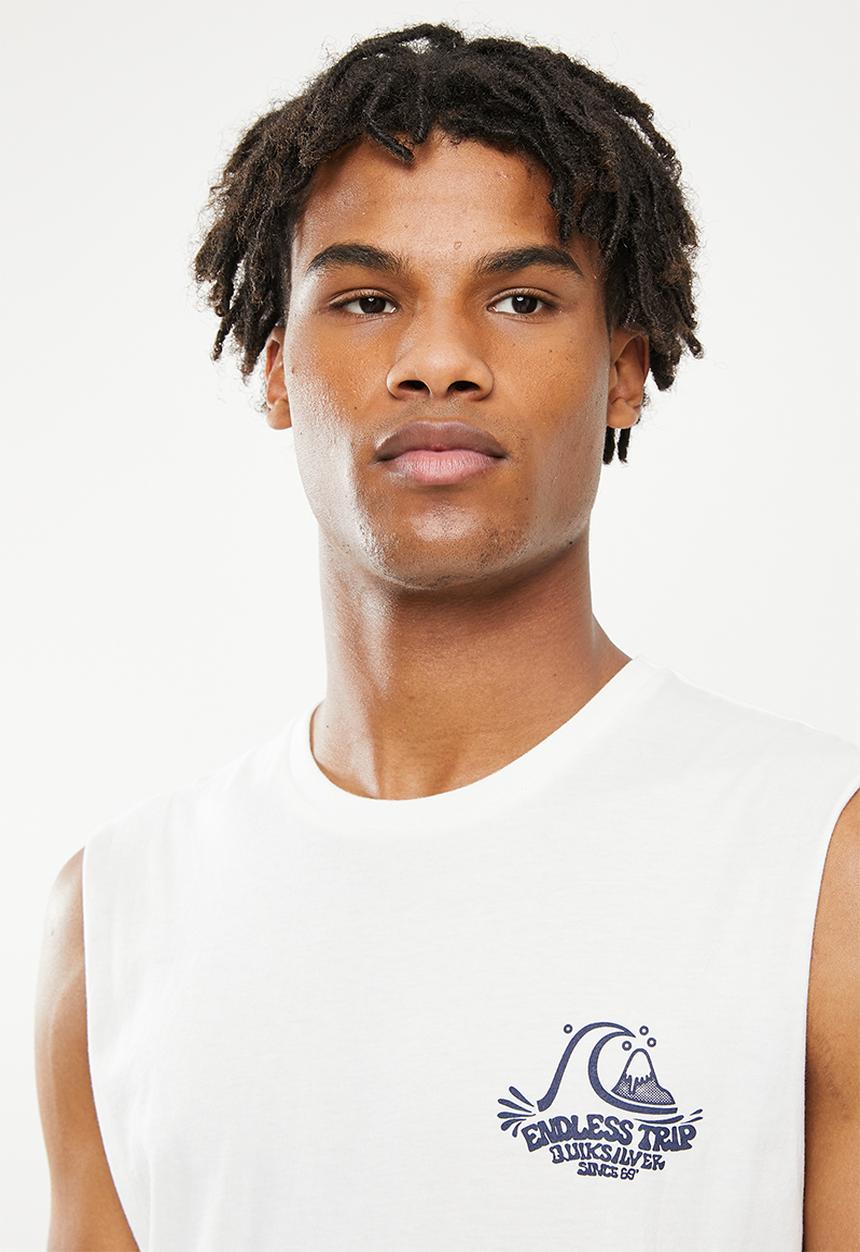 Quiksilver - Dusty trip muscle - antique white