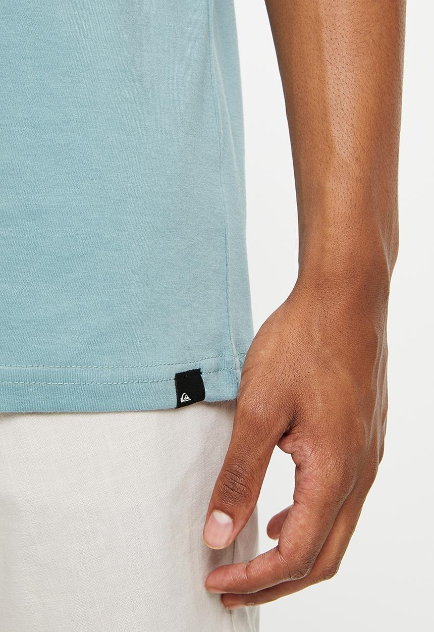 Quiksilver - Corp logo tank - citadel blue