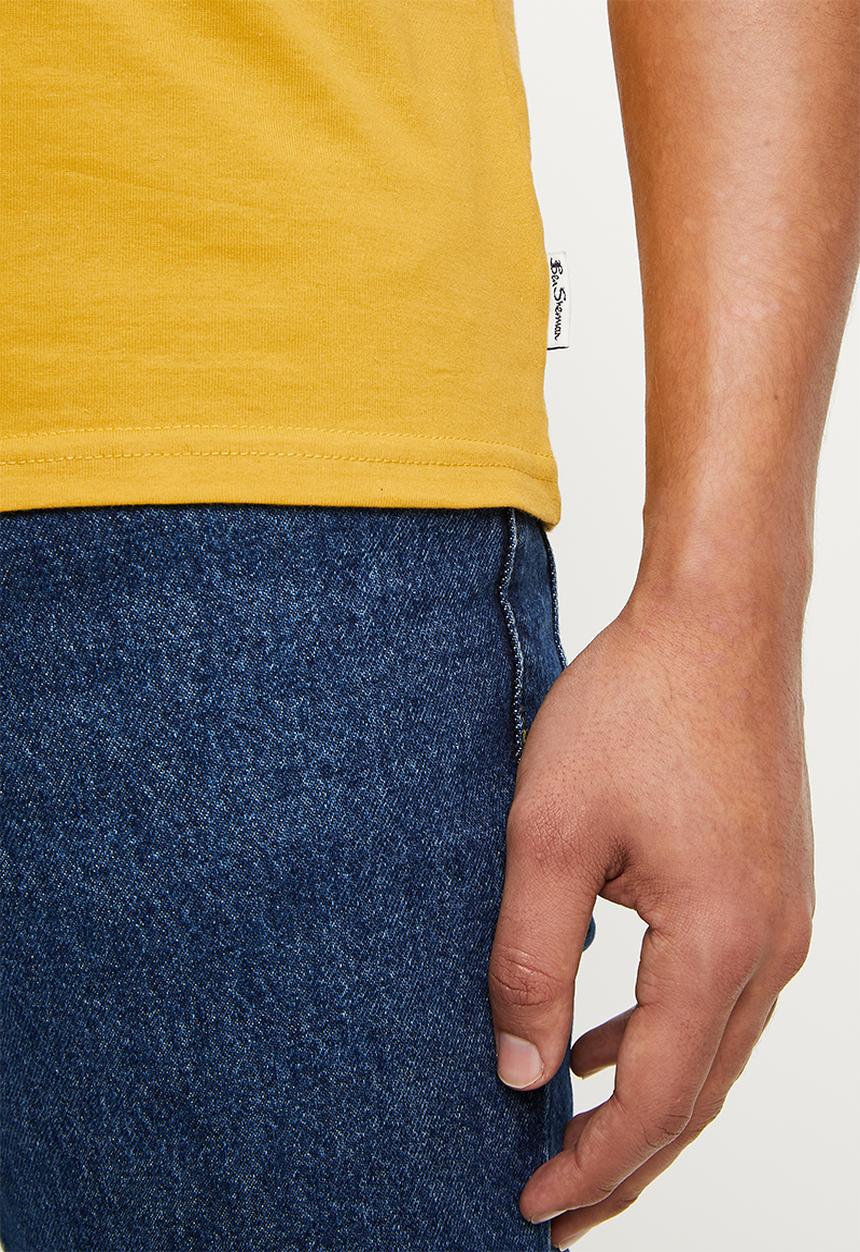 Ben Sherman - Radio stri - mustard 