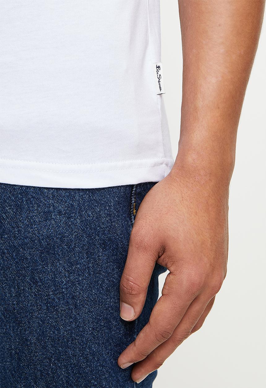 Ben Sherman - Radio stri - white
