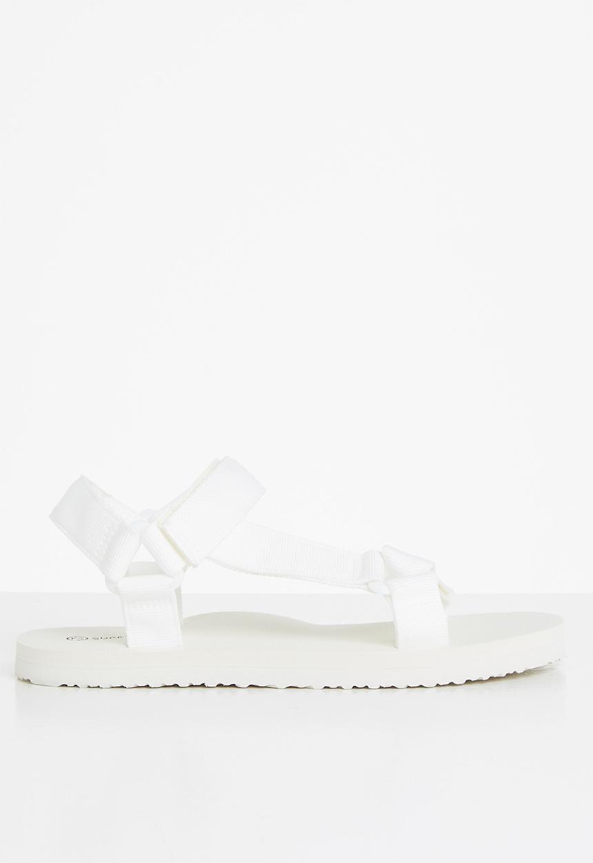 Superbalist - Sporty strap sandal - white
