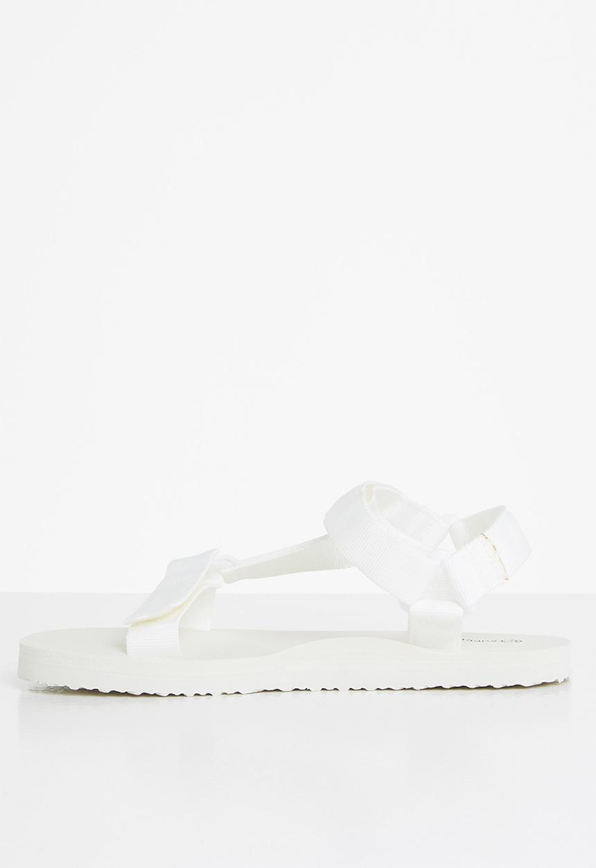 Superbalist - Sporty strap sandal - white