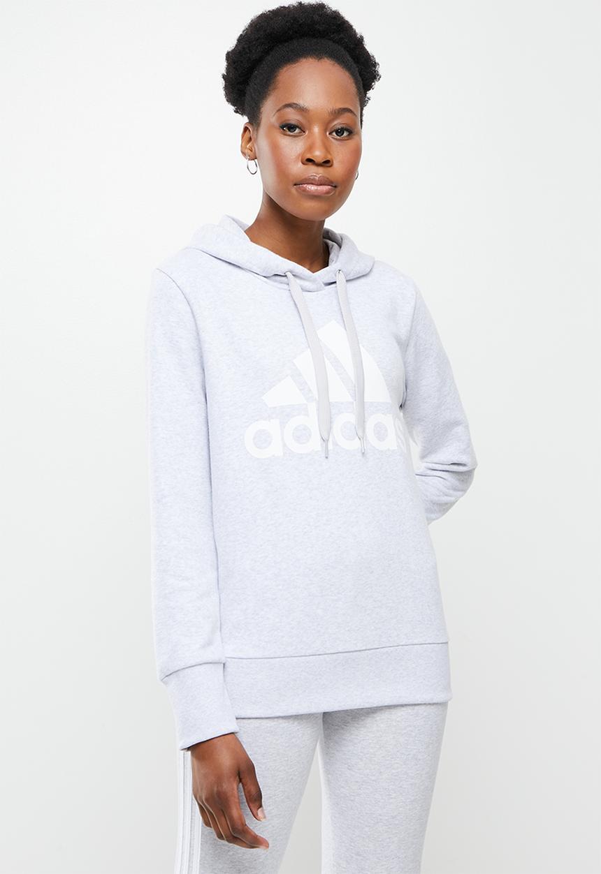 adidas Performance - Bl fitted hoodie - light grey
