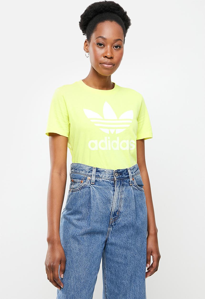 adidas Originals - Trefoil tee - yellow
