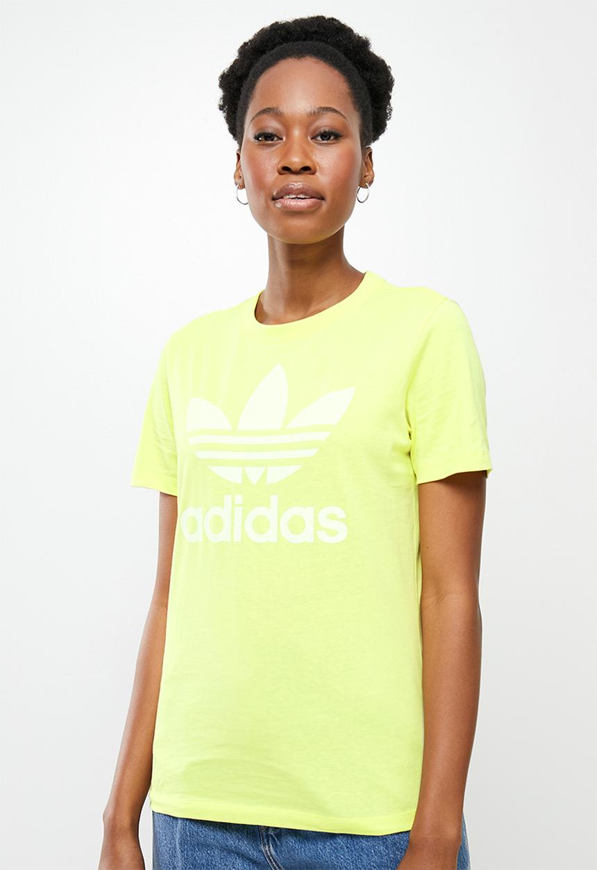 adidas Originals - Trefoil tee - yellow