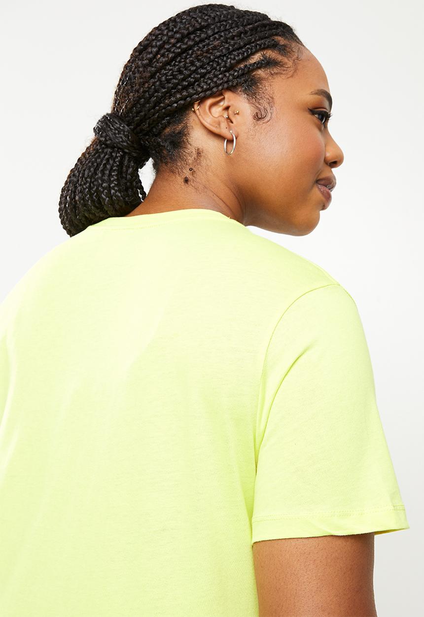 adidas Originals - Plus trefoil tee - pulse yellow