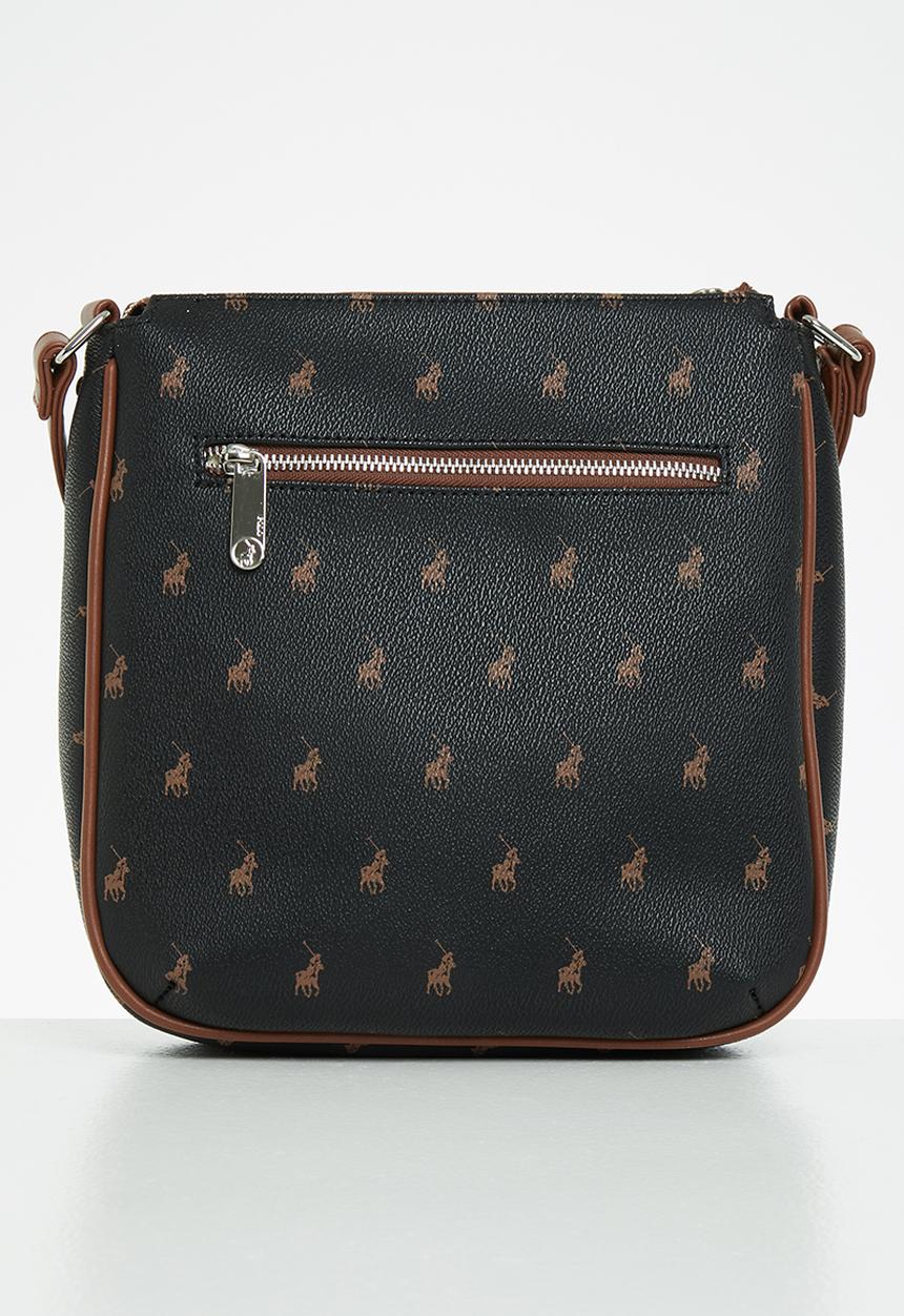 POLO - Polo classic sling - black & brown