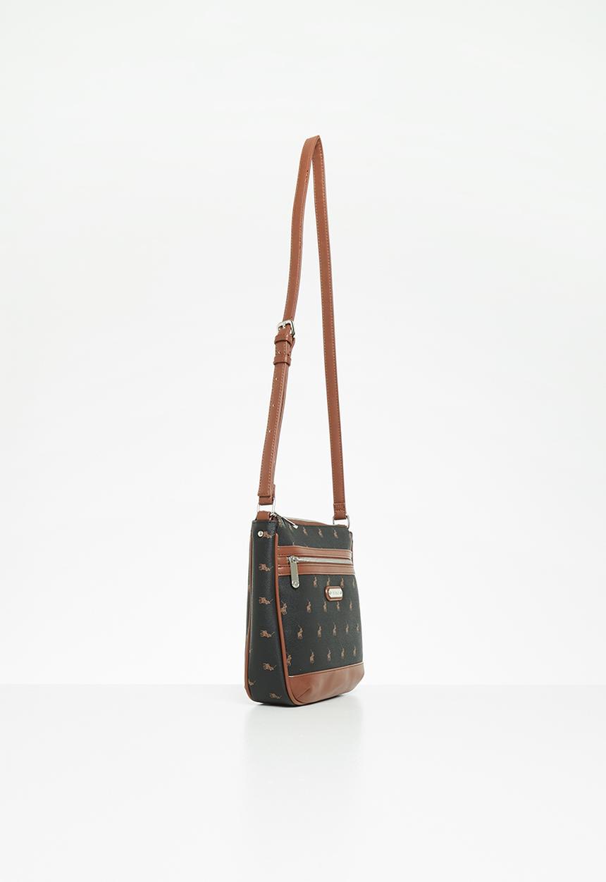 POLO - Polo classic sling - black & brown