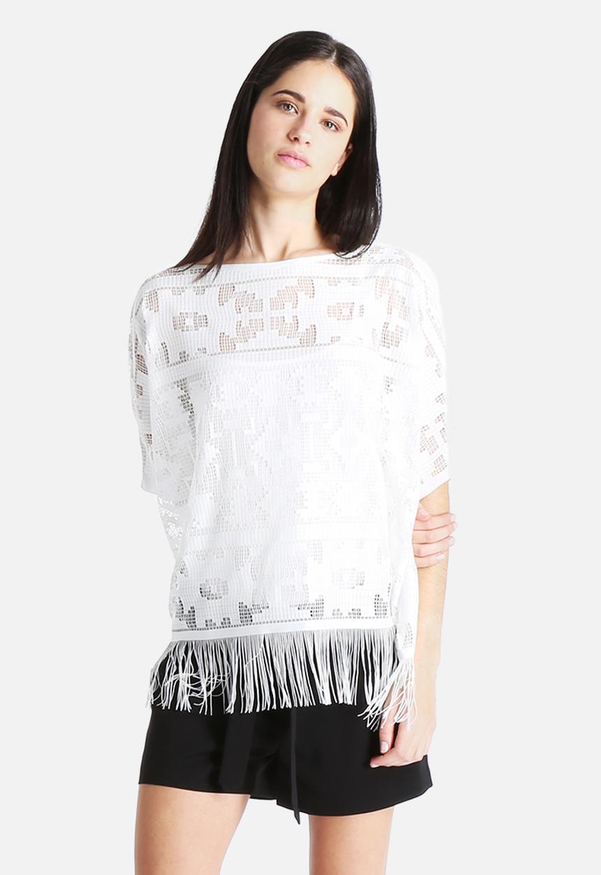 Vero Moda - Anja Fringe Lace Top