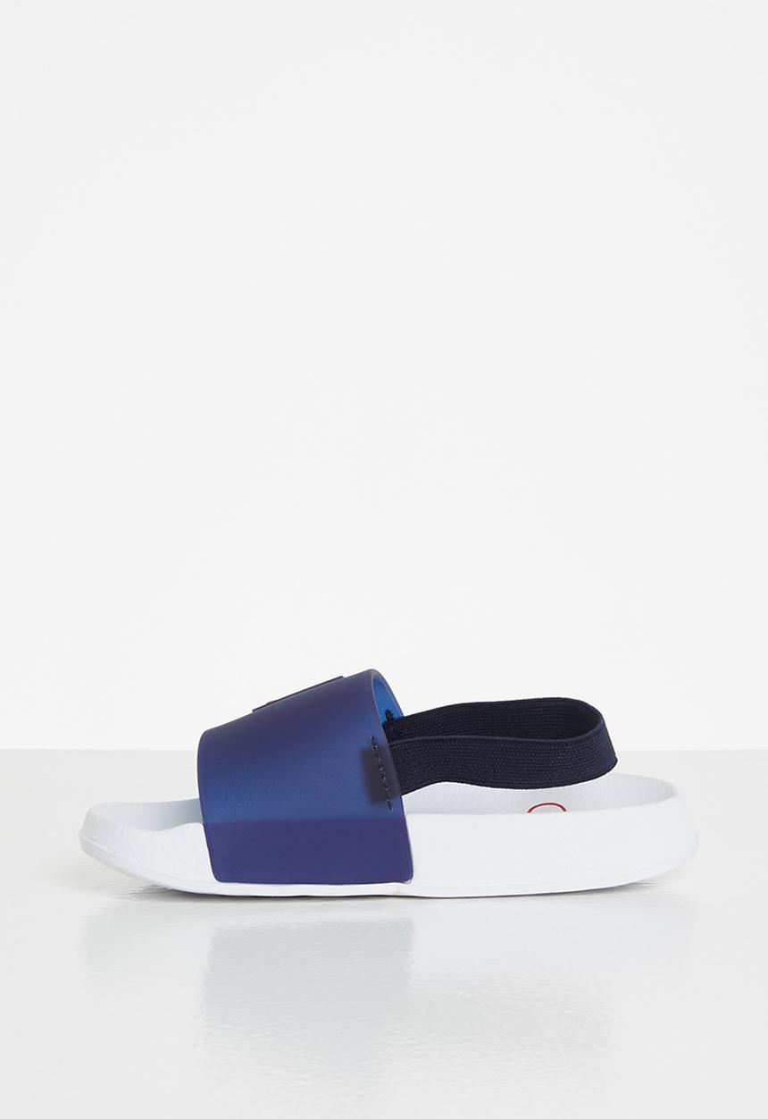 FILA - Camps slide - white & navy 