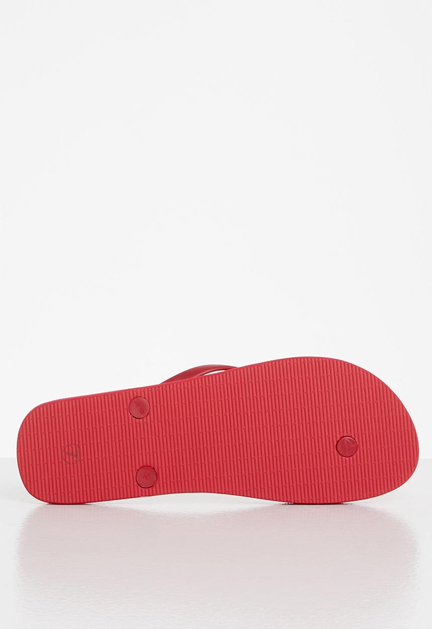 POLO - Gugu medallion flip flop - red