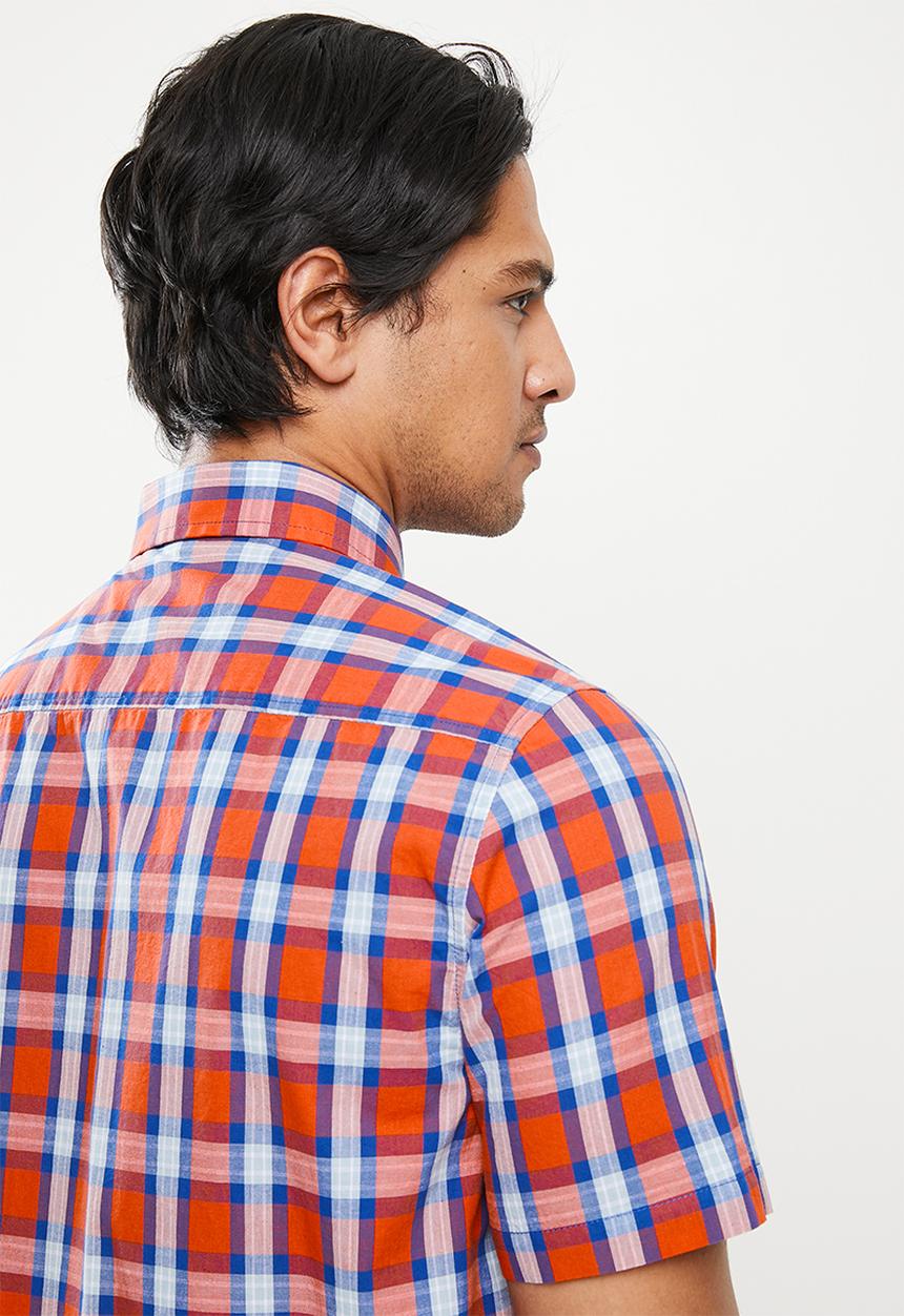 Wolf Rock - Birch woven shirts - red