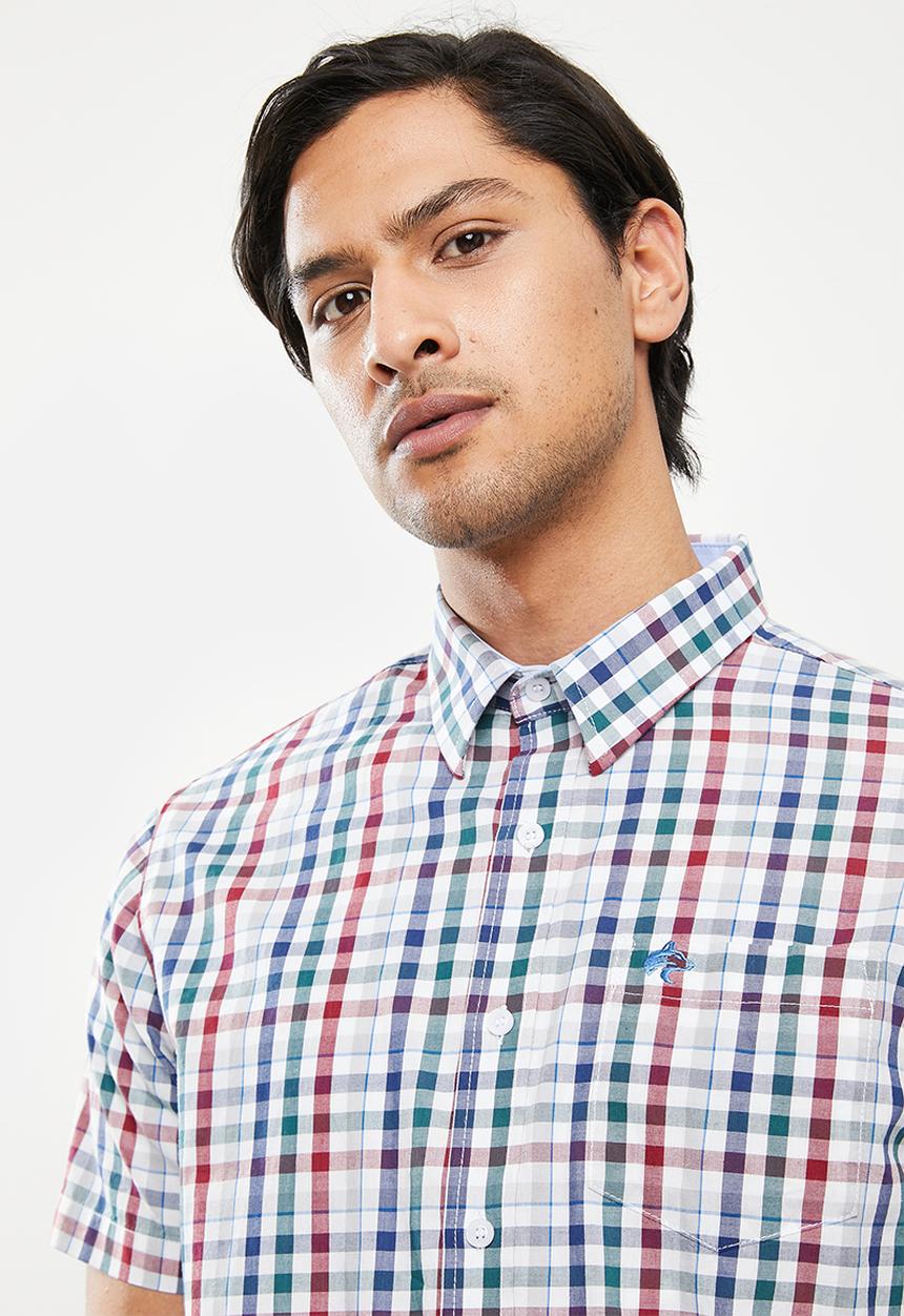 Wolf Rock - Pine woven shirts - light blue