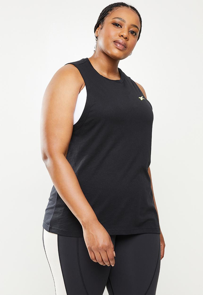 Reebok - Plus myt muscle tank top - black