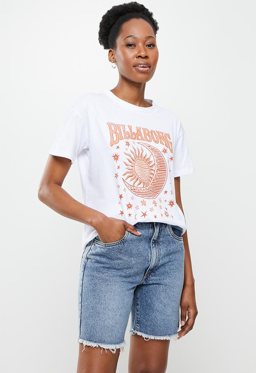 Billabong  - Light of dawn short sleeve tee - white
