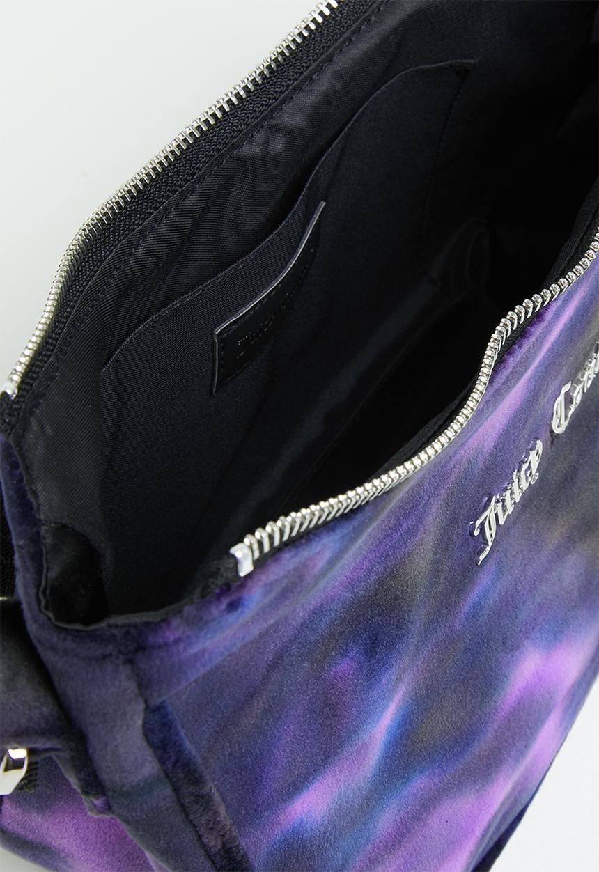 Juicy Couture - Texa tie dye shoulder bag - sparkling grape