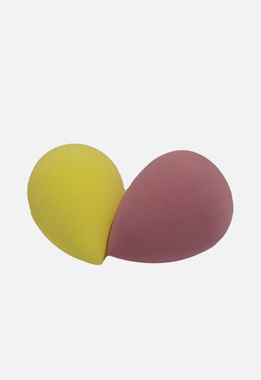 Glam Beauty - Makeup Blender 2 Pack - Yellow & Burgandy