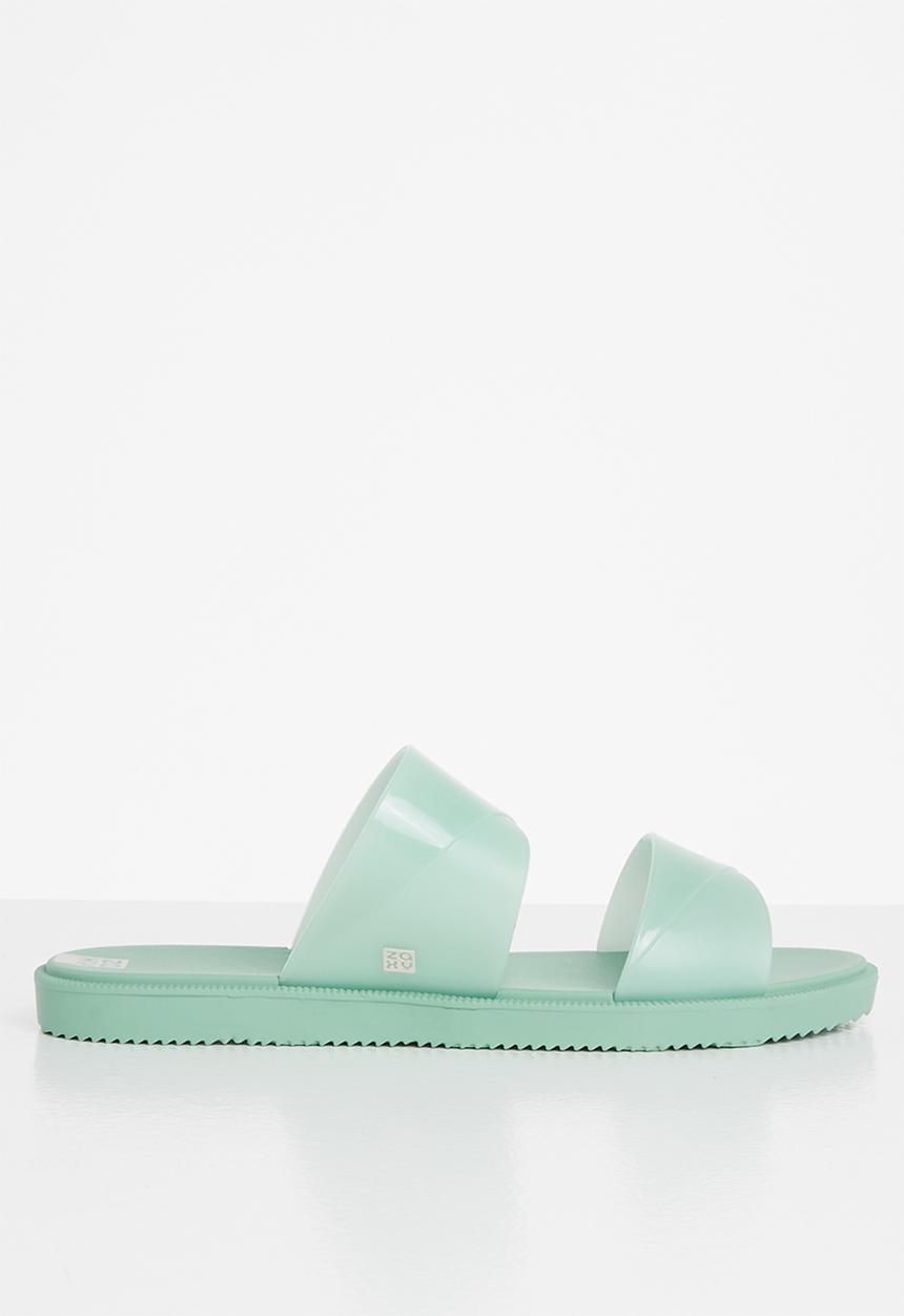 Zaxy - Shake slide fem - green