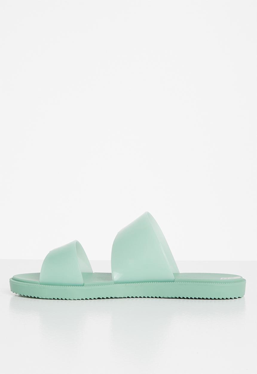 Zaxy - Shake slide fem - green