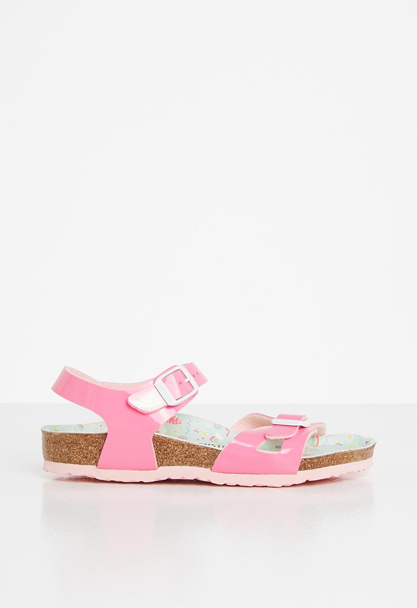 Birkenstock - Rio kids bf patent - candy pink