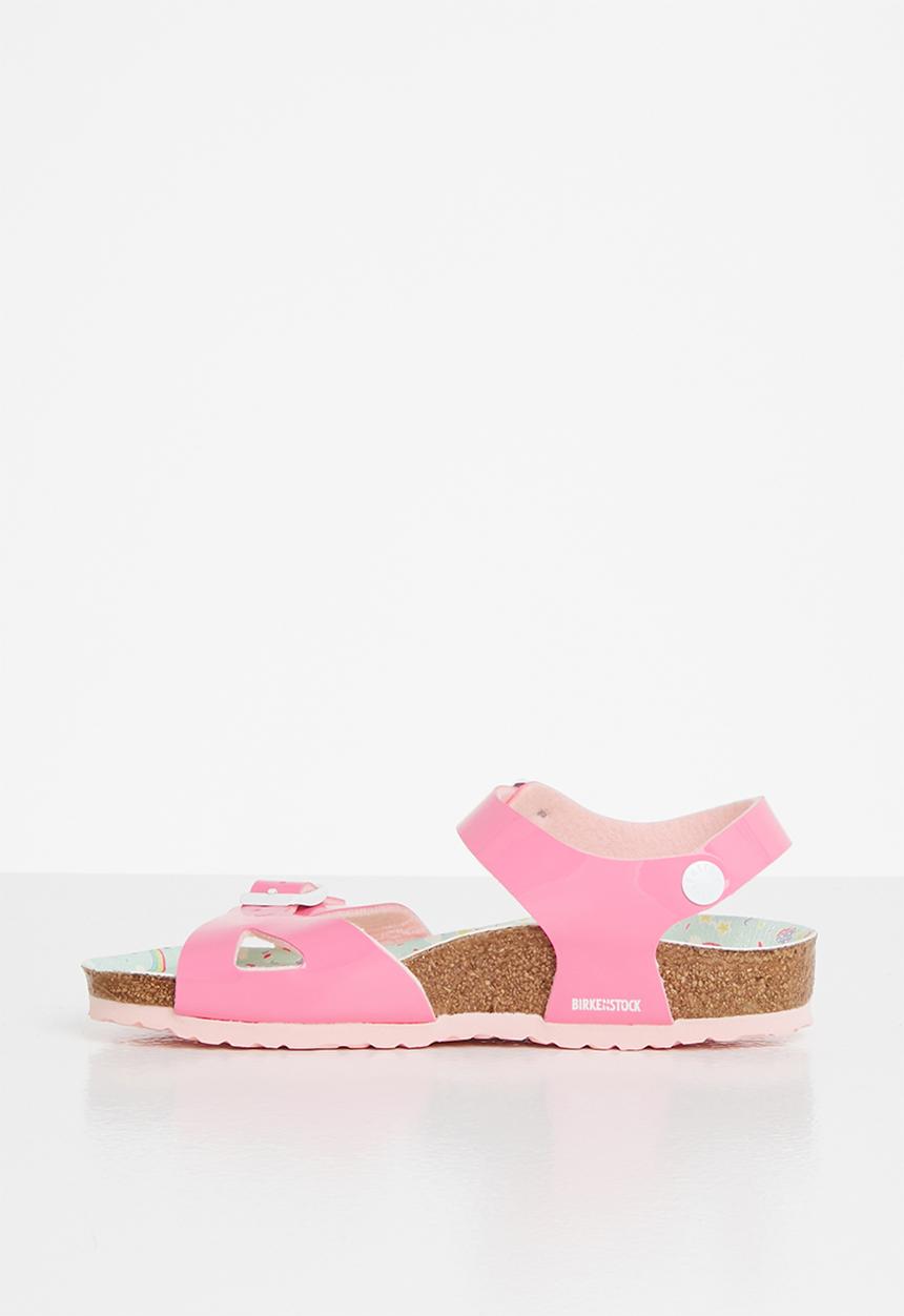 Birkenstock - Rio kids bf patent - candy pink