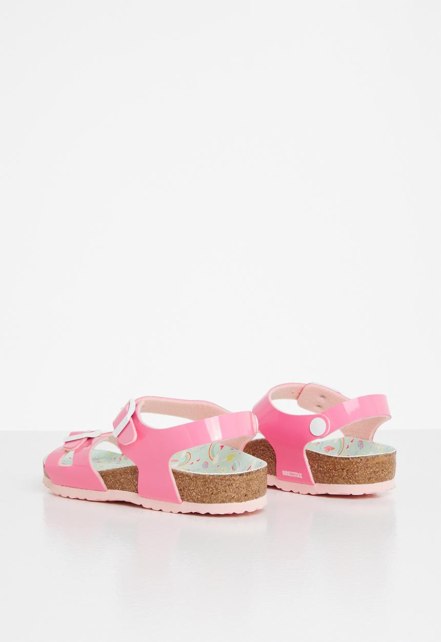 Birkenstock - Rio kids bf patent - candy pink