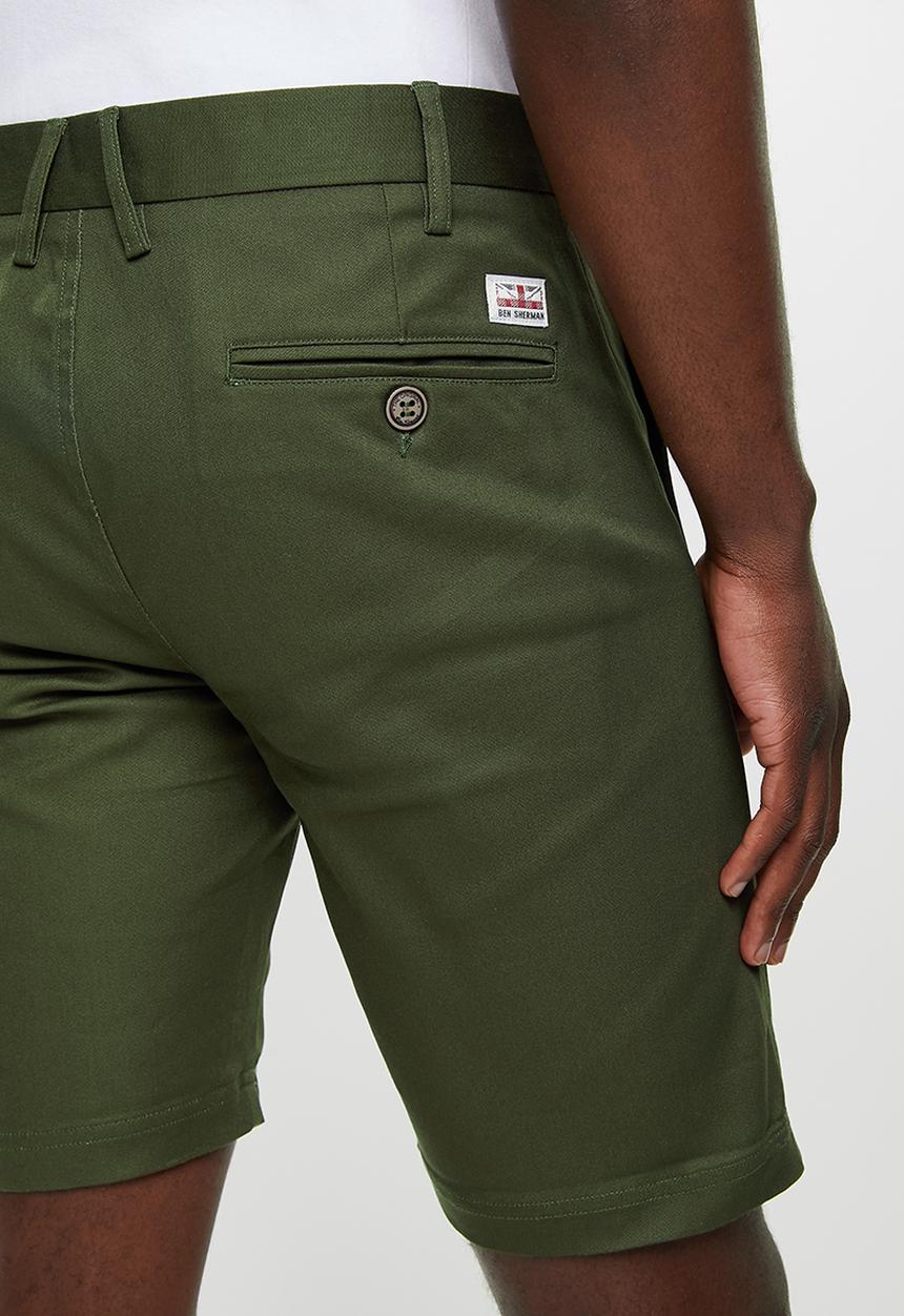 Ben Sherman - Shorts - olive