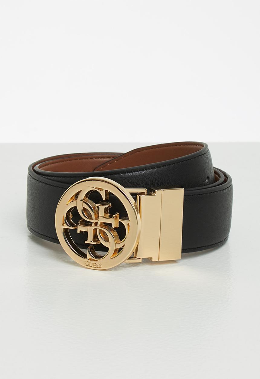GUESS - 38mm rev smth to smt - black & brown