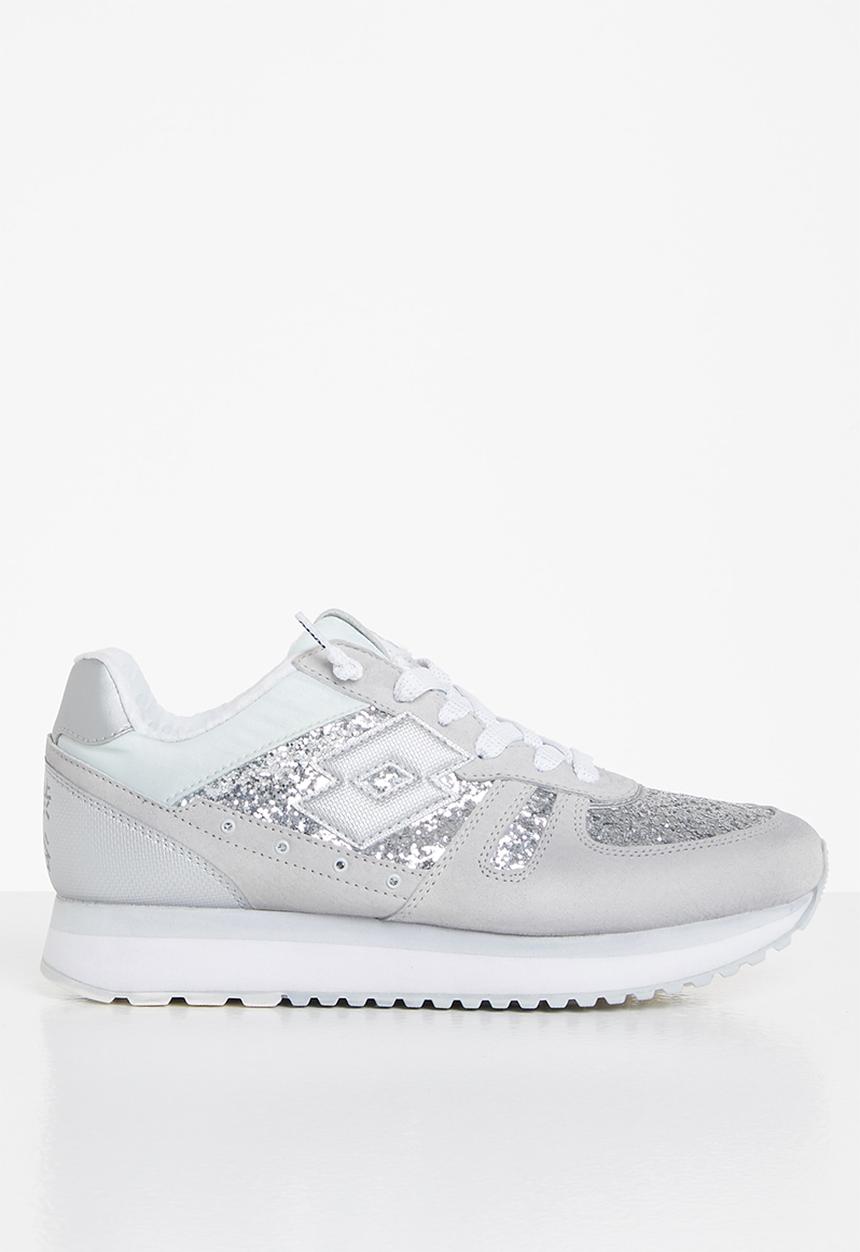 lotto - Tokyo wedge - sliver/ white