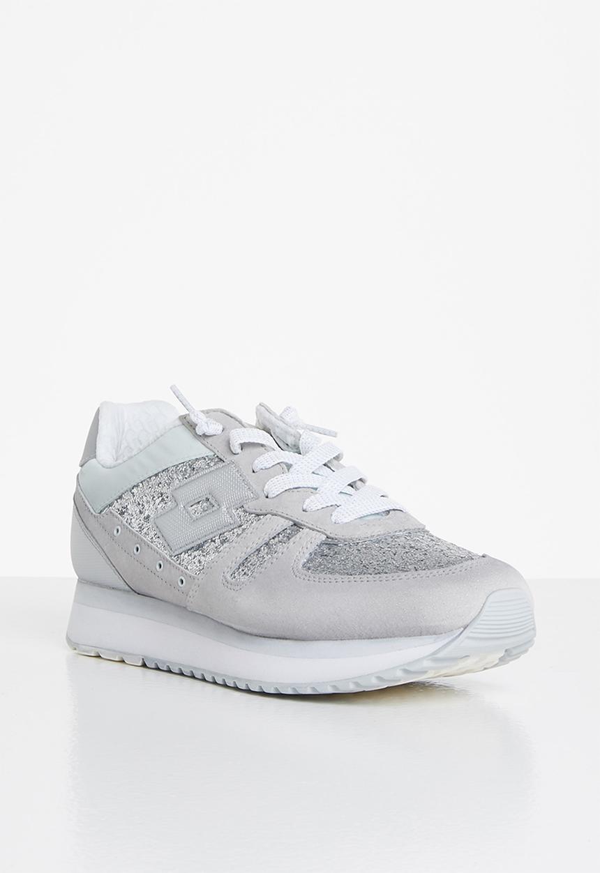 lotto - Tokyo wedge - sliver/ white