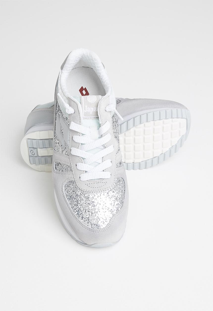 lotto - Tokyo wedge - sliver/ white