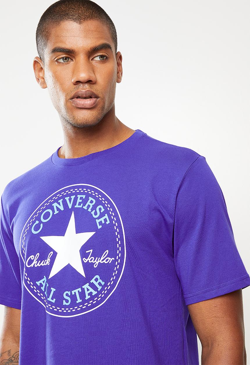 Converse - Chuck taylor patch graphic tee - blue