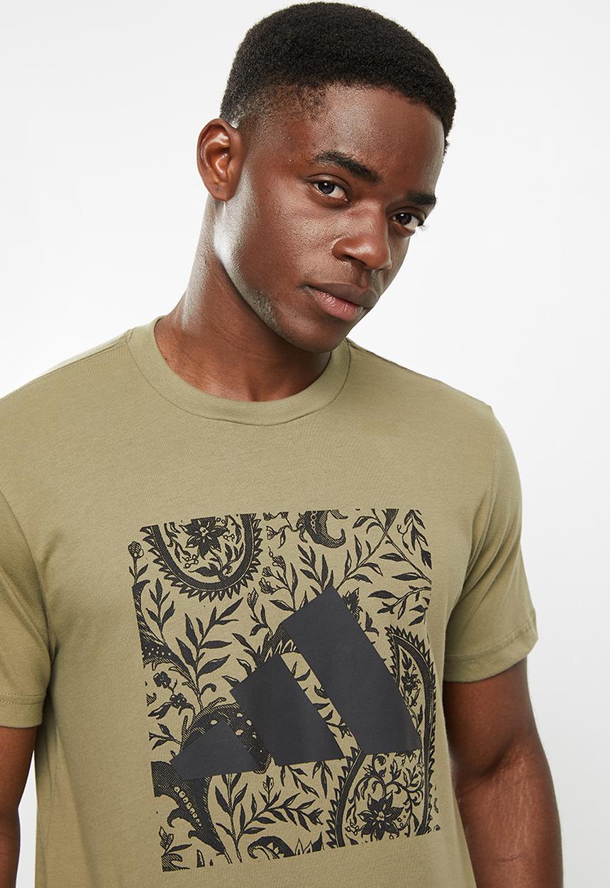 adidas Performance - Paisley bos tee - orbit green