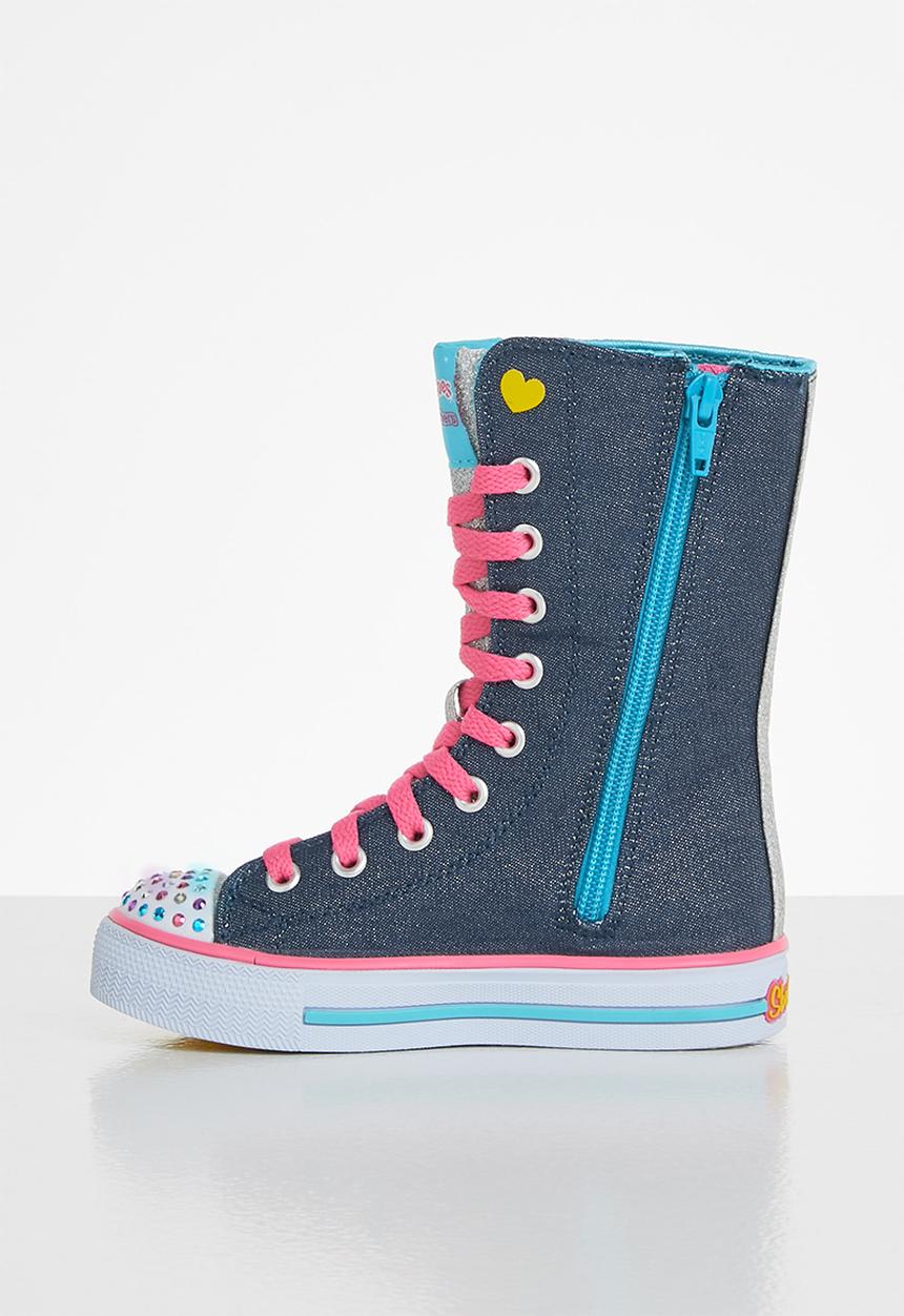 Skechers - Shuffles-patch play - dark multi