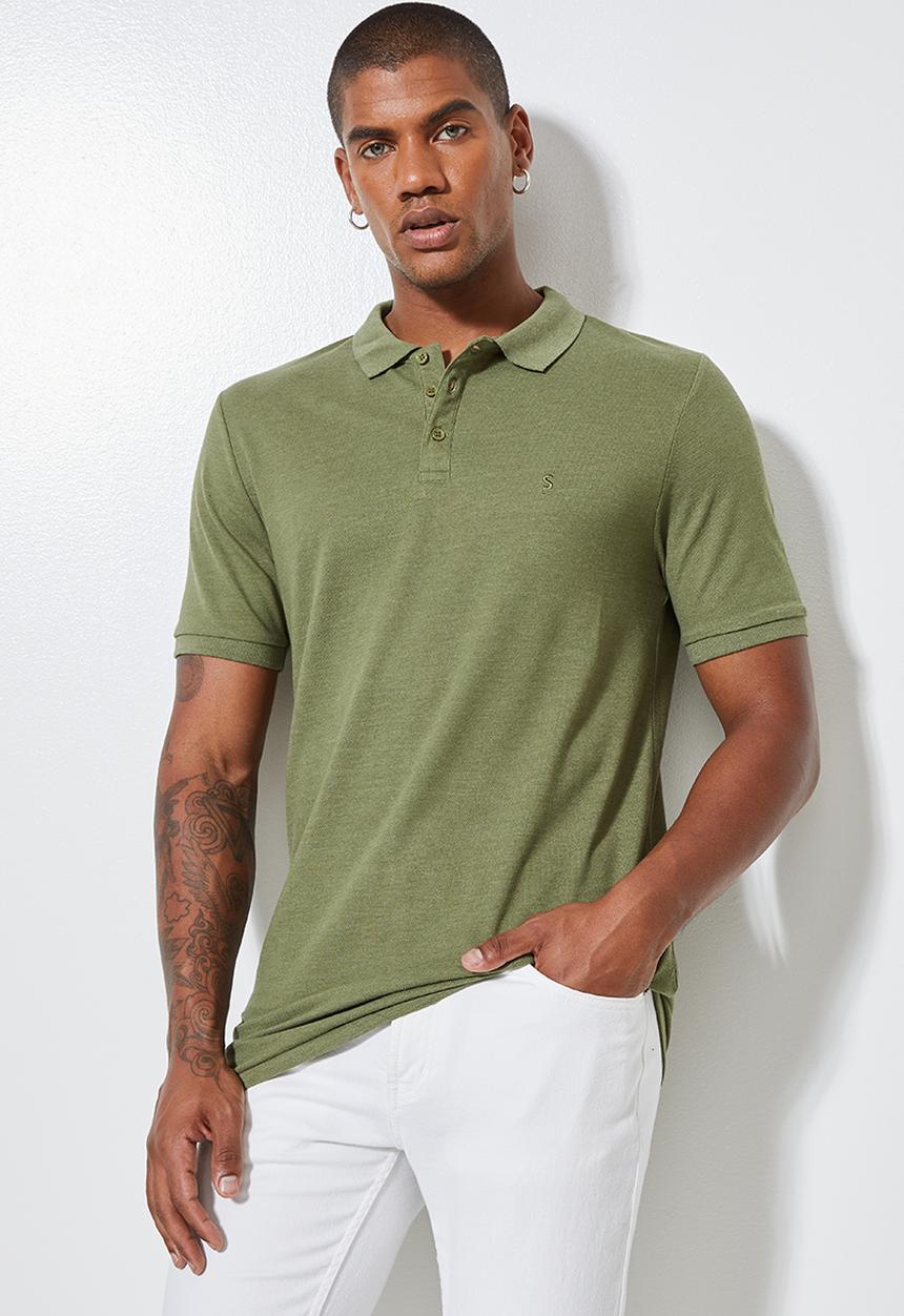 Superbalist - 3 Pack Luka slim pique golfer - multi
