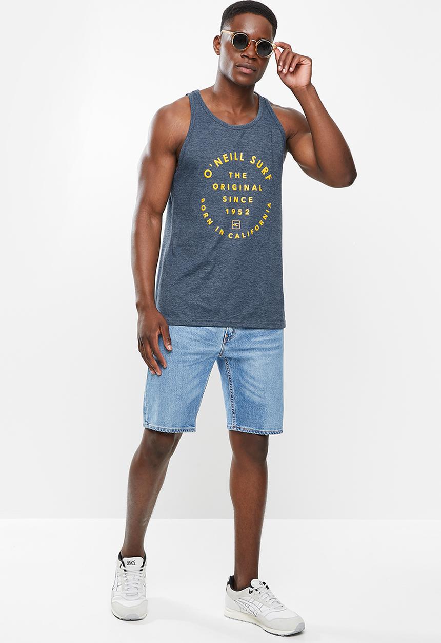 O'Neill - Born in cali tank - navy melange